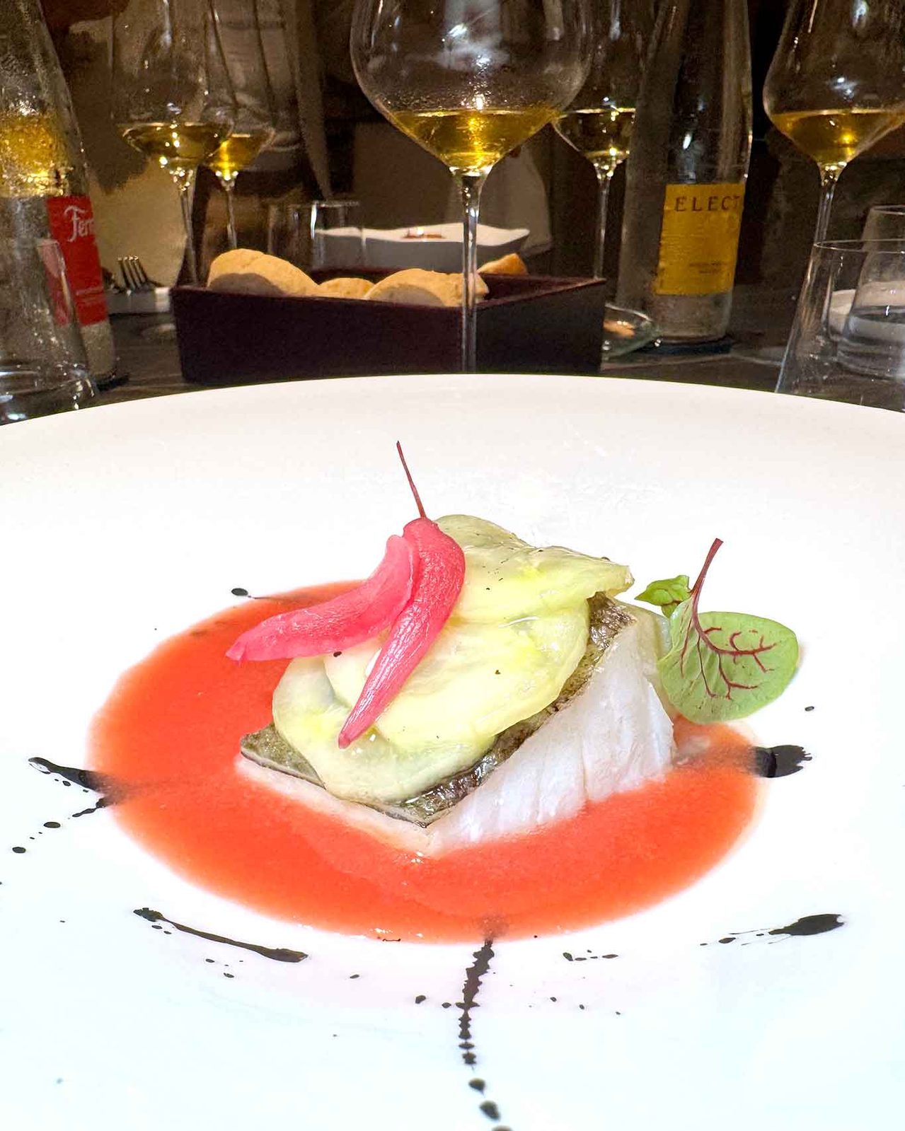 il baccalà del ristorante Alessandro Feo a Marina di Casal Velino