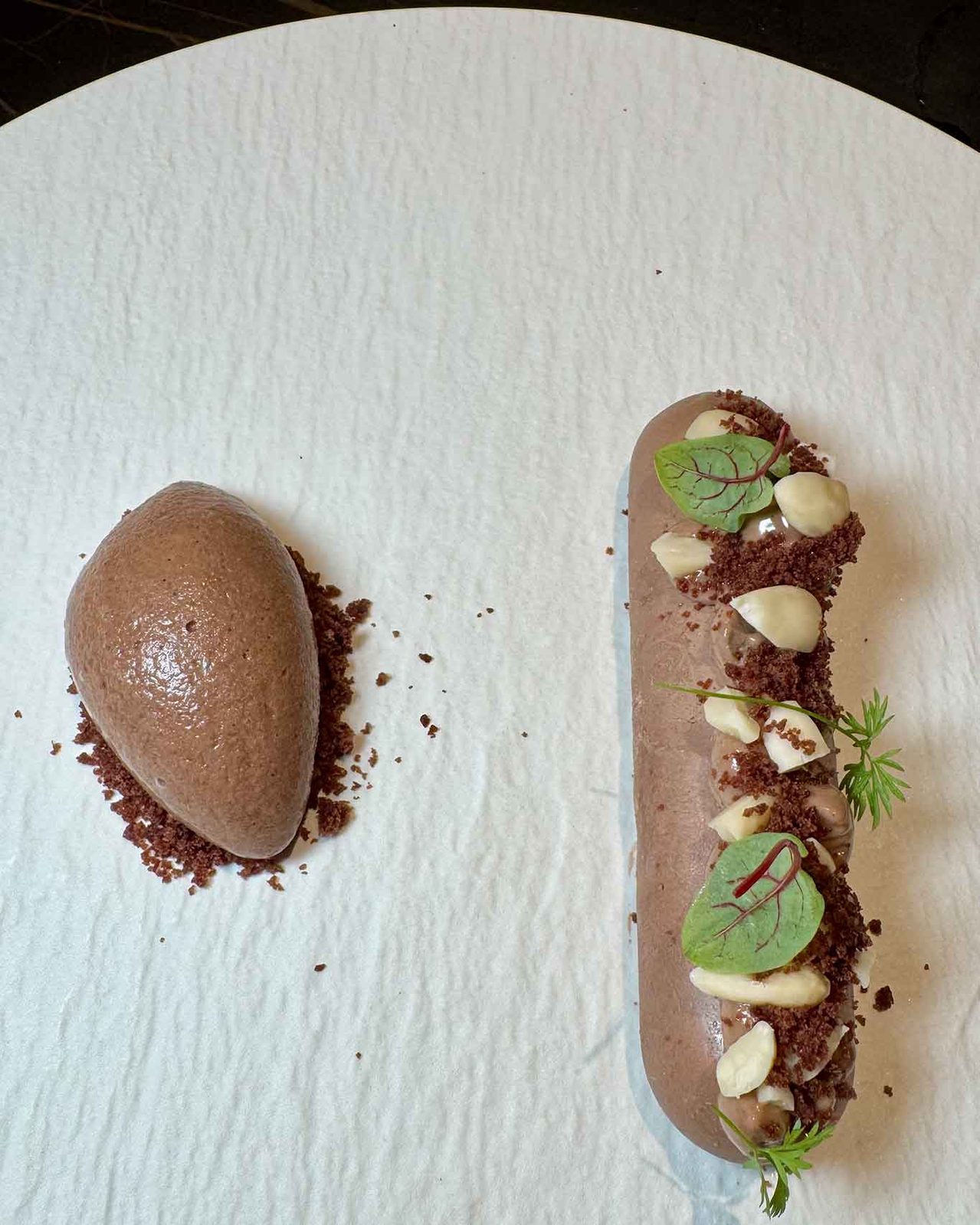 il dolce al cioccolato del ristorante Alessandro Feo a Marina di Casal Velino