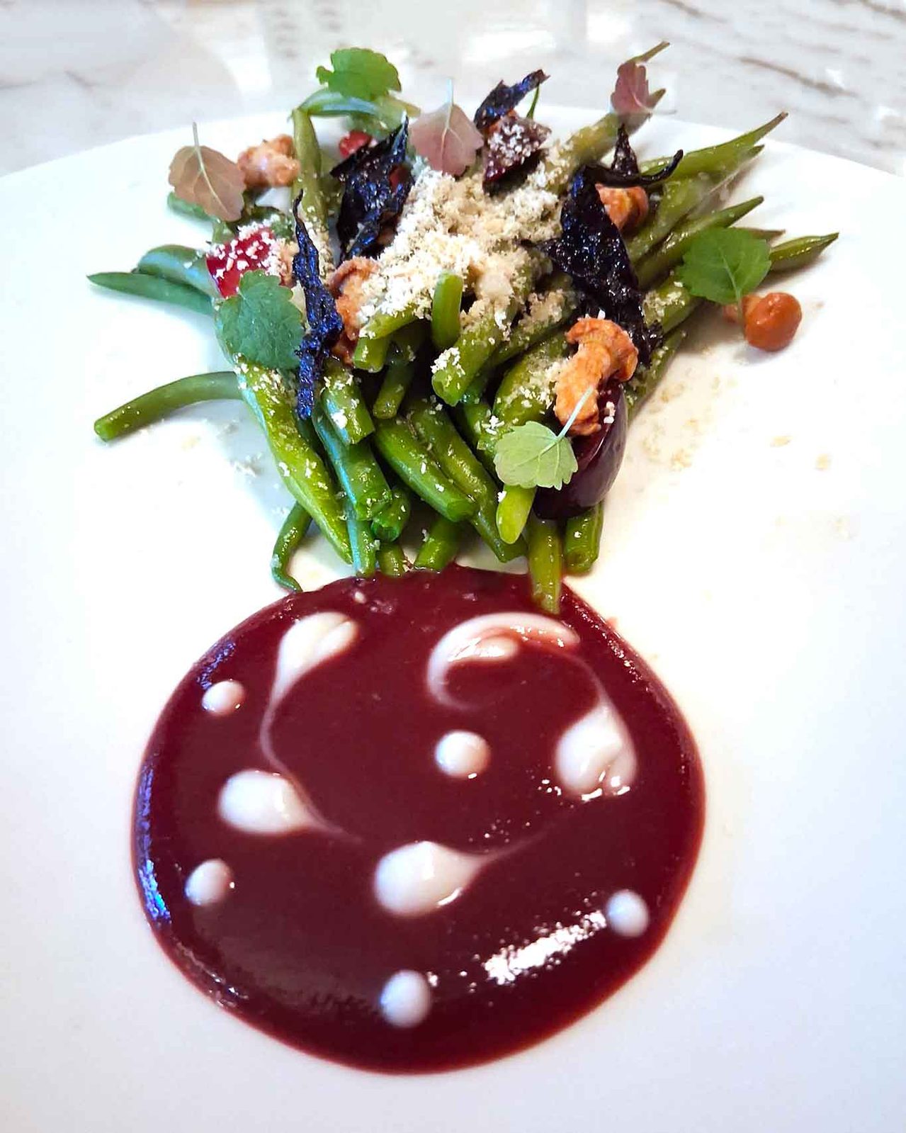 l'insalata del ristorante Café Terroir a Lione