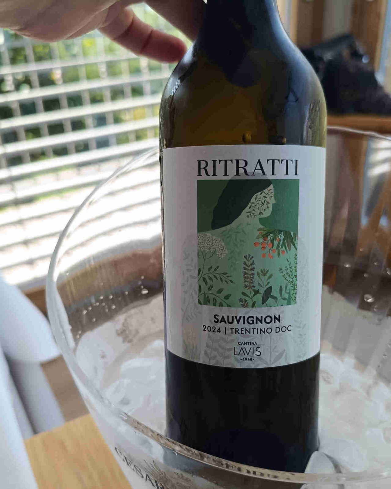 Il Sauvignon della linea Ritratti di Cantina La-Vis