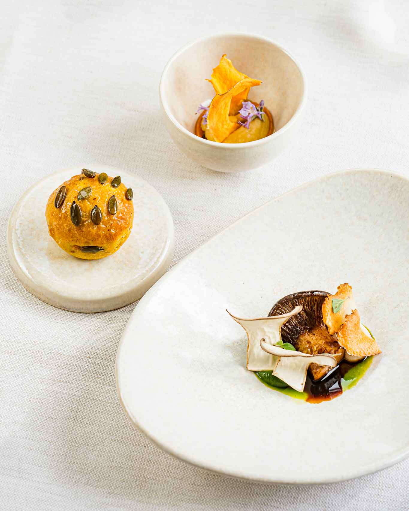 Cardoncelli gusto brace, zucca e ceci