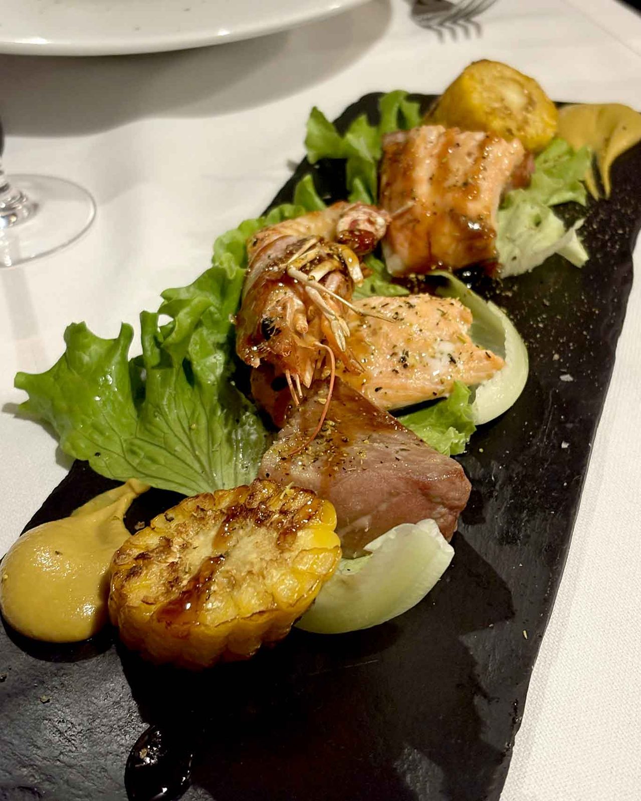 lo spiedone di mare di Classico Trattoria & Cocktail a Milano