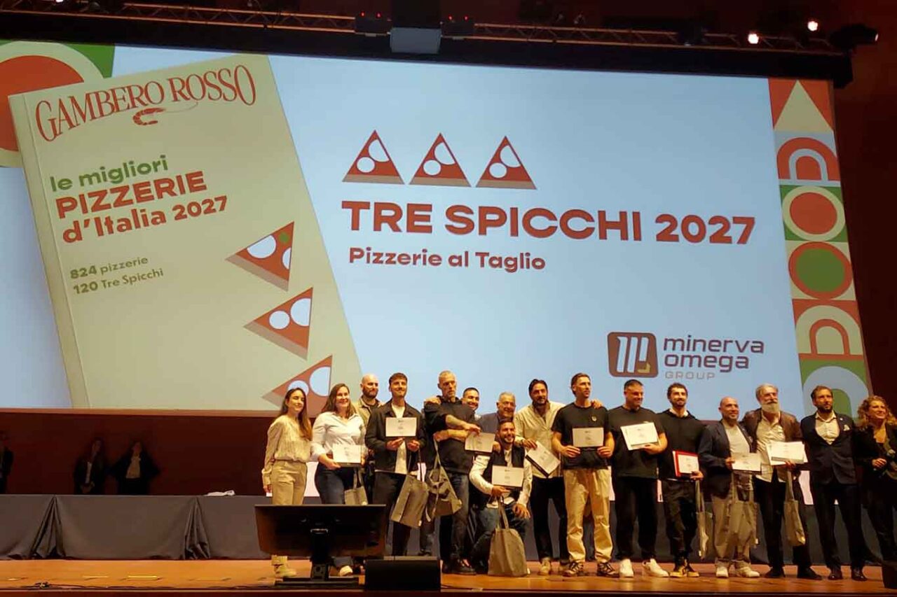 Guida Gambero Rosso 2027 Pizzerie: Tre Spicchi alle 120 migliori