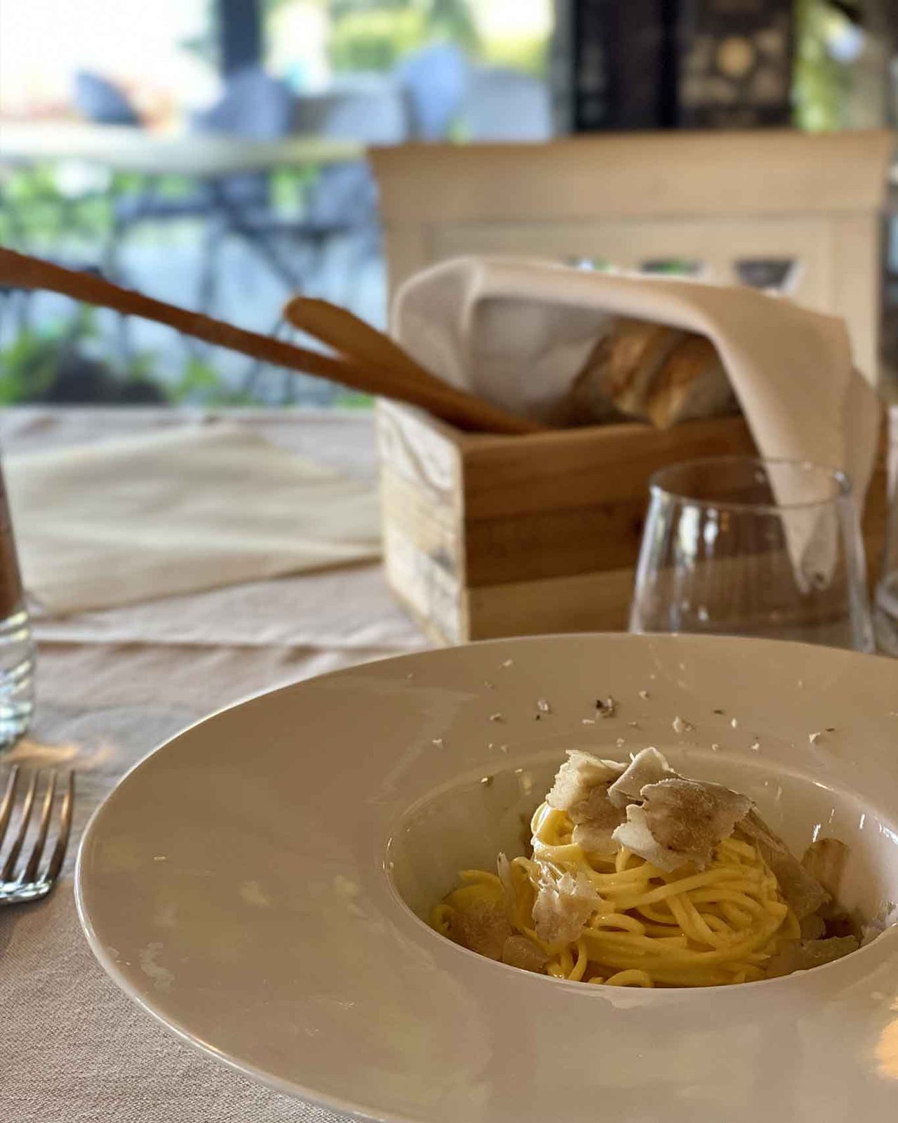 la pasta con il tartufo nel Monferrato