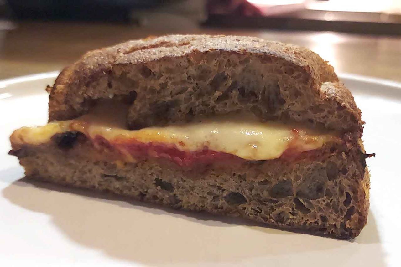 la parmigiana della pizzeria RE | MI a Sassari in Sardegna