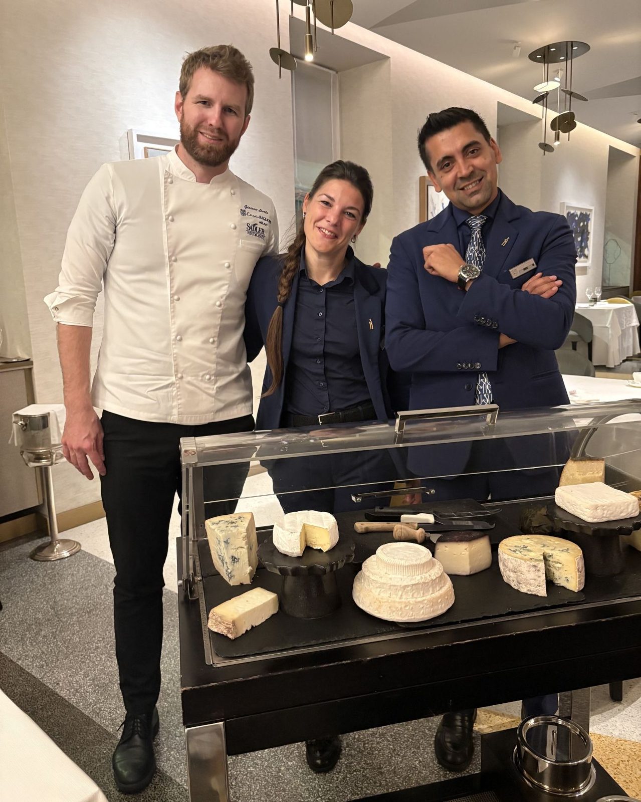 Ristorante Sadler Milano chef Lovato sommelier Pettinari sala Dragan