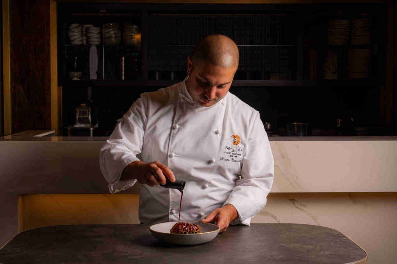 Simone Cammertoni, lo chef del Ristorante Divinity