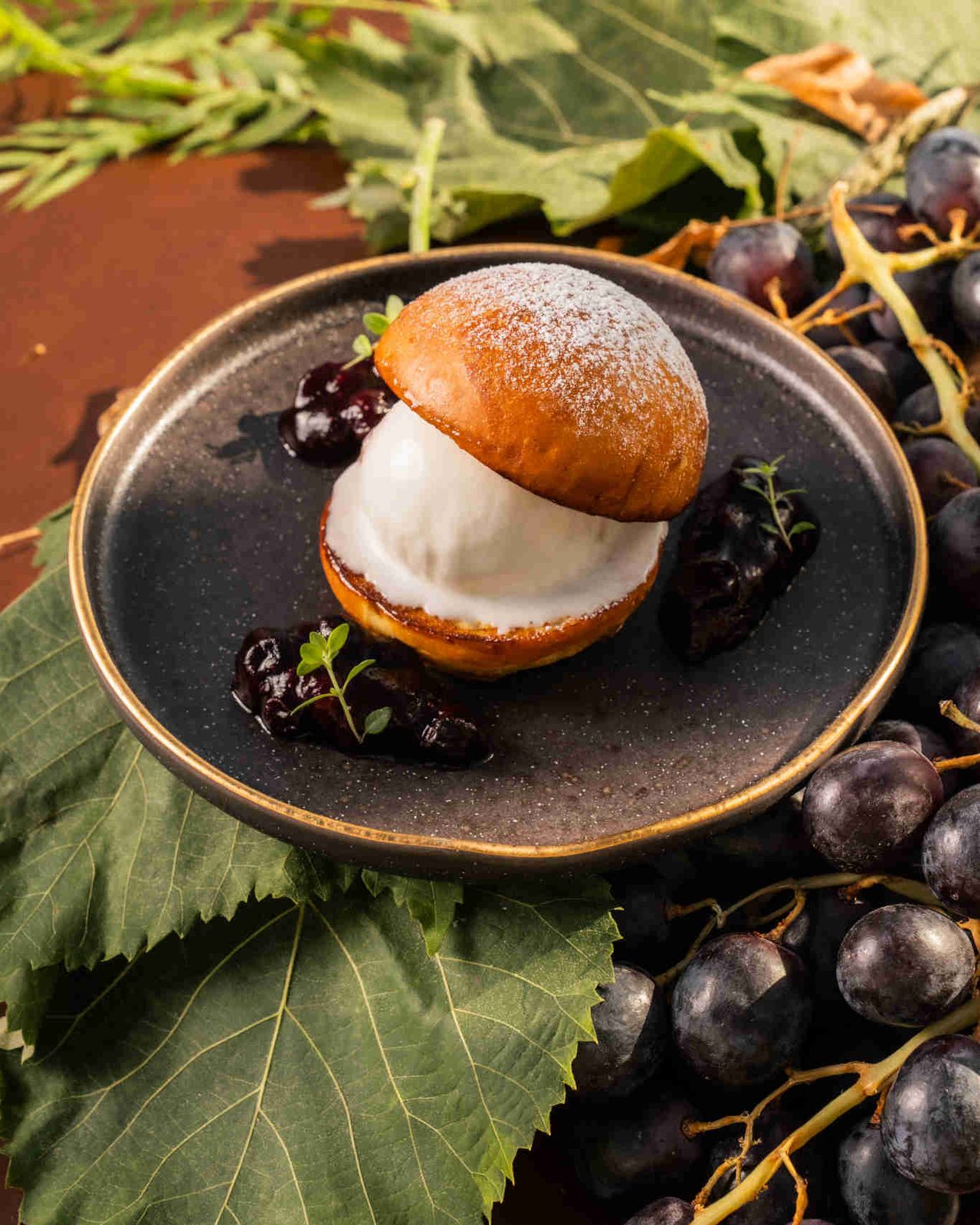 Dessert del menu autunnale di Simone Cammertoni