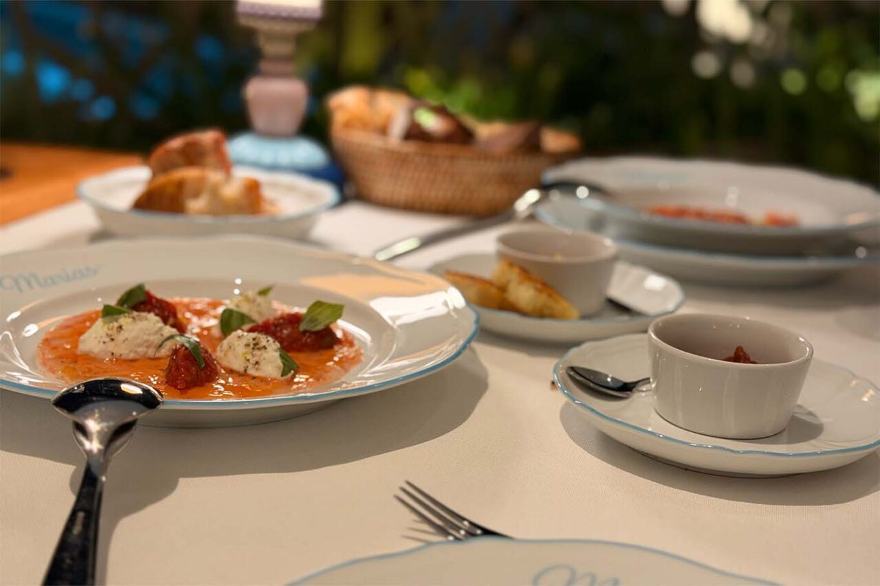 Ristorante Marias Forte dei Marmi antipasti
