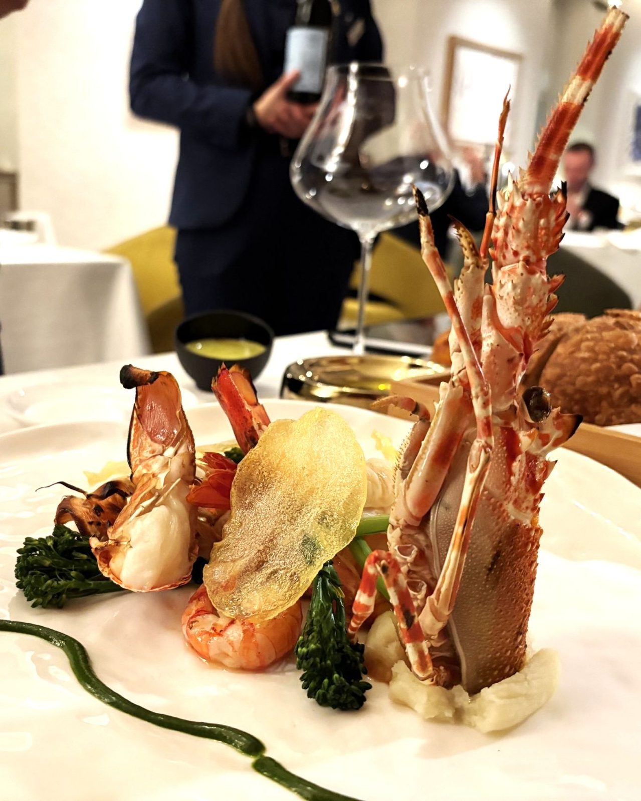 Ristorante Sadler Milano padellata crostacei