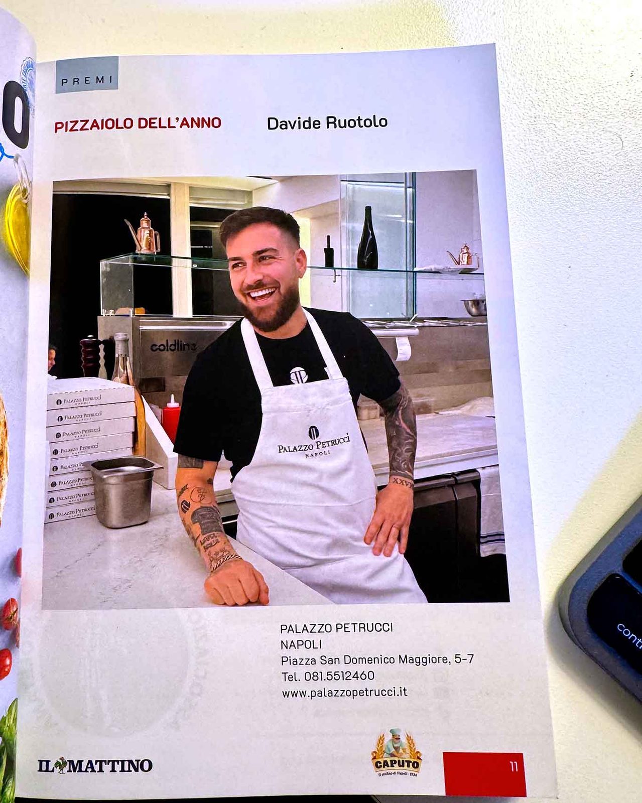 Ruotolo pizzaiolo dell'anno 2026