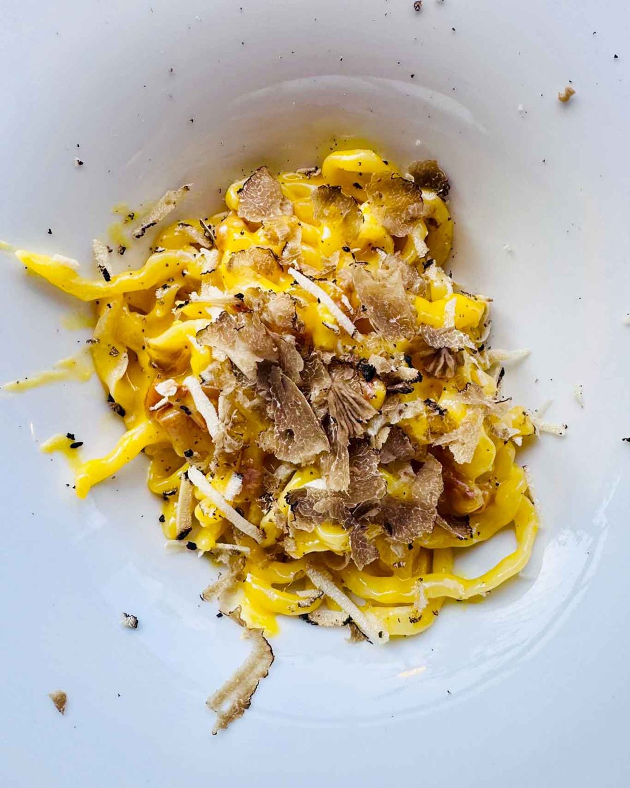 tagliolini con il tartufo al Seven Restaurant Café a Monteleone d'Orvieto