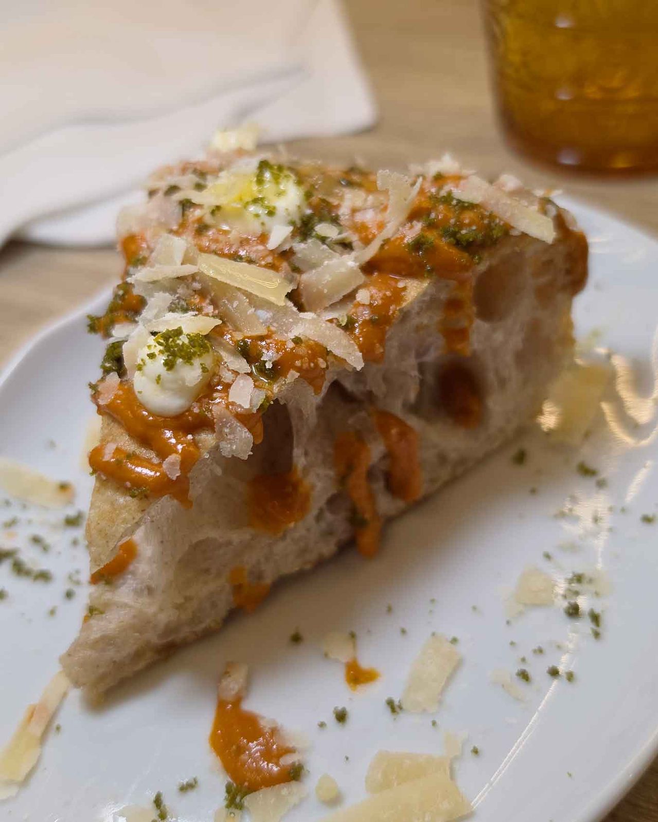 serata pizzerie Bro e I Vesuviani: pizza padellino