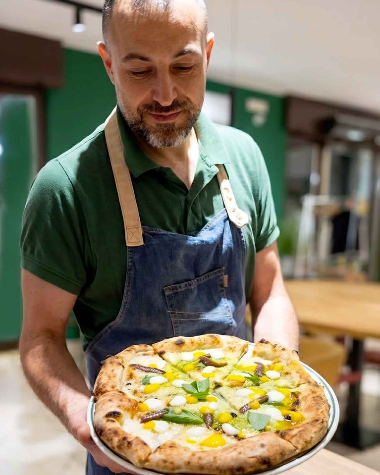 La pizzeria a Trentola Ducenta ispirata dalla cucina di Peppe Guida