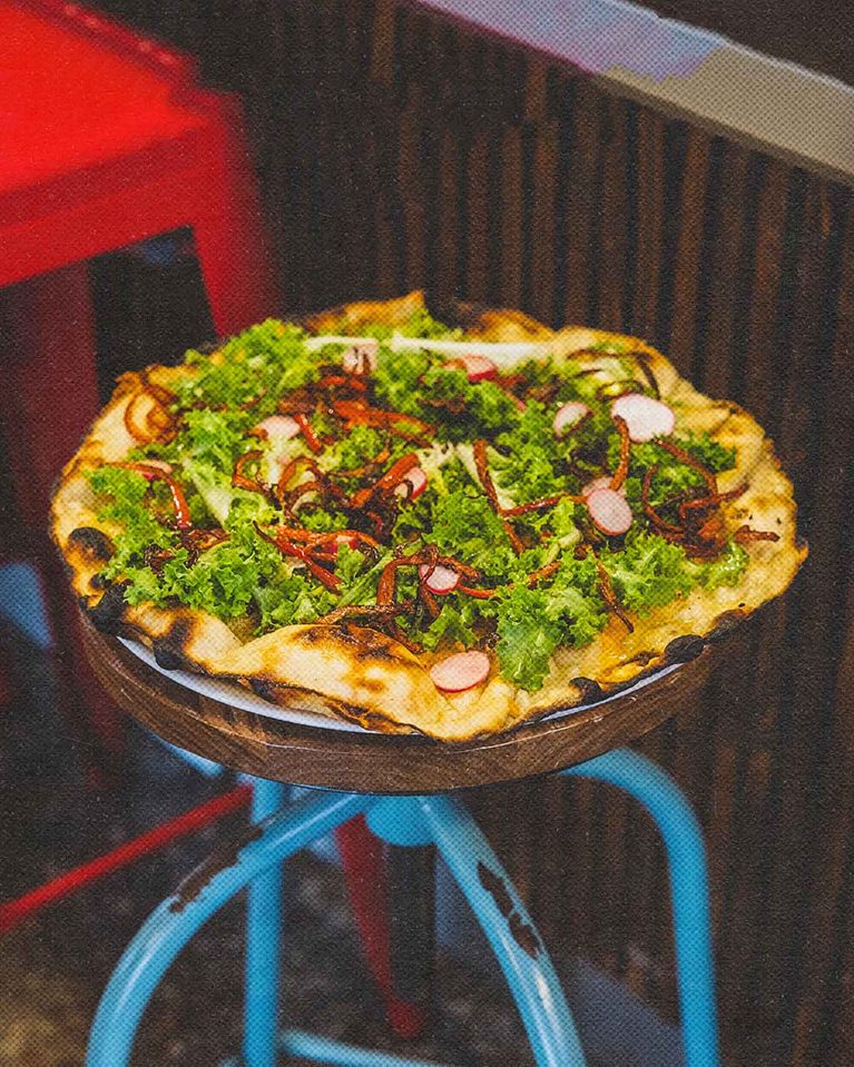 Per la pizza romana ad Iglesias si va stranamente in Osteria