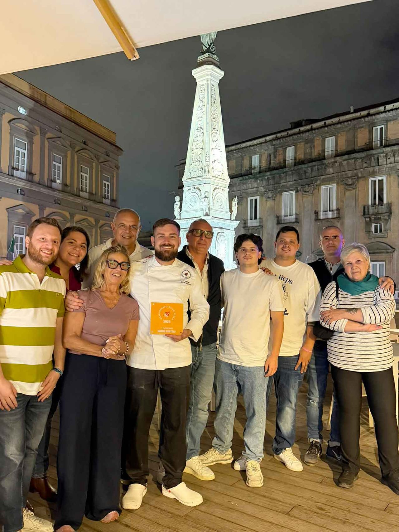 i giudici che hanno premiato Palazzo Petrucci migliore pizzeria di Napoli e della Campania
