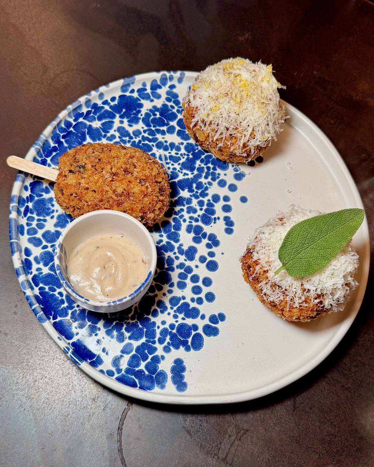 i fritti della pizzeria di Gabriele Santini a Roma al mercato dell'Alberone