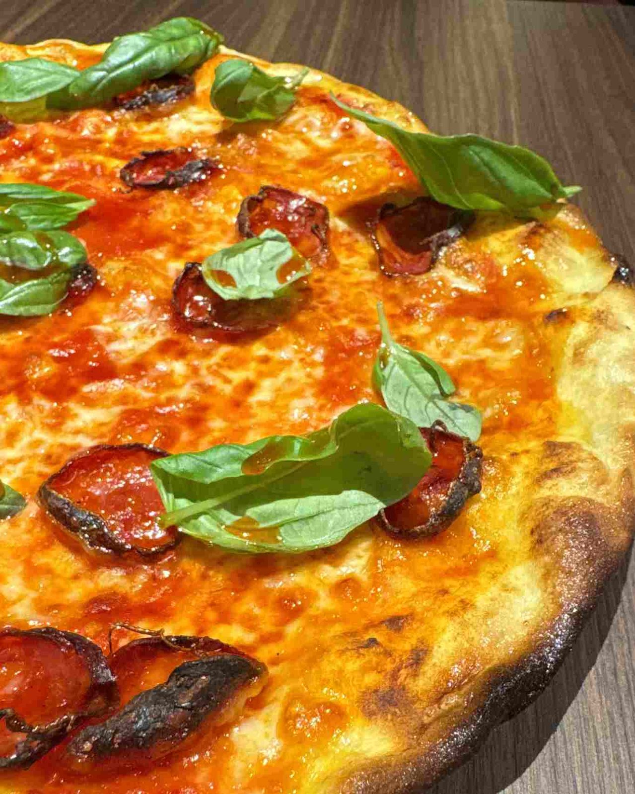 pizzeria unica mercuro pizza hot honey dettaglio