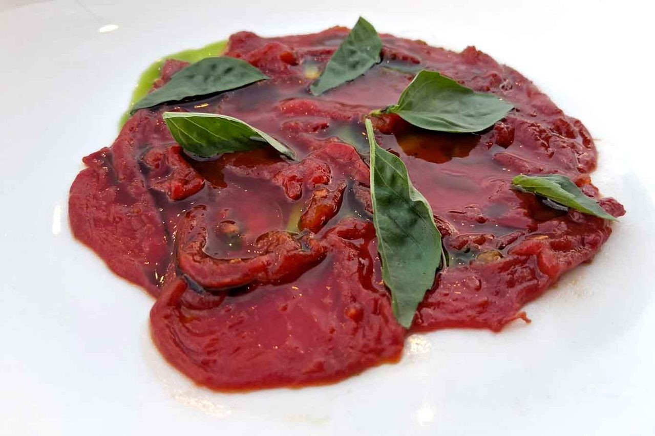 anguria alla brace del ristorante Arieddas in Sardegna