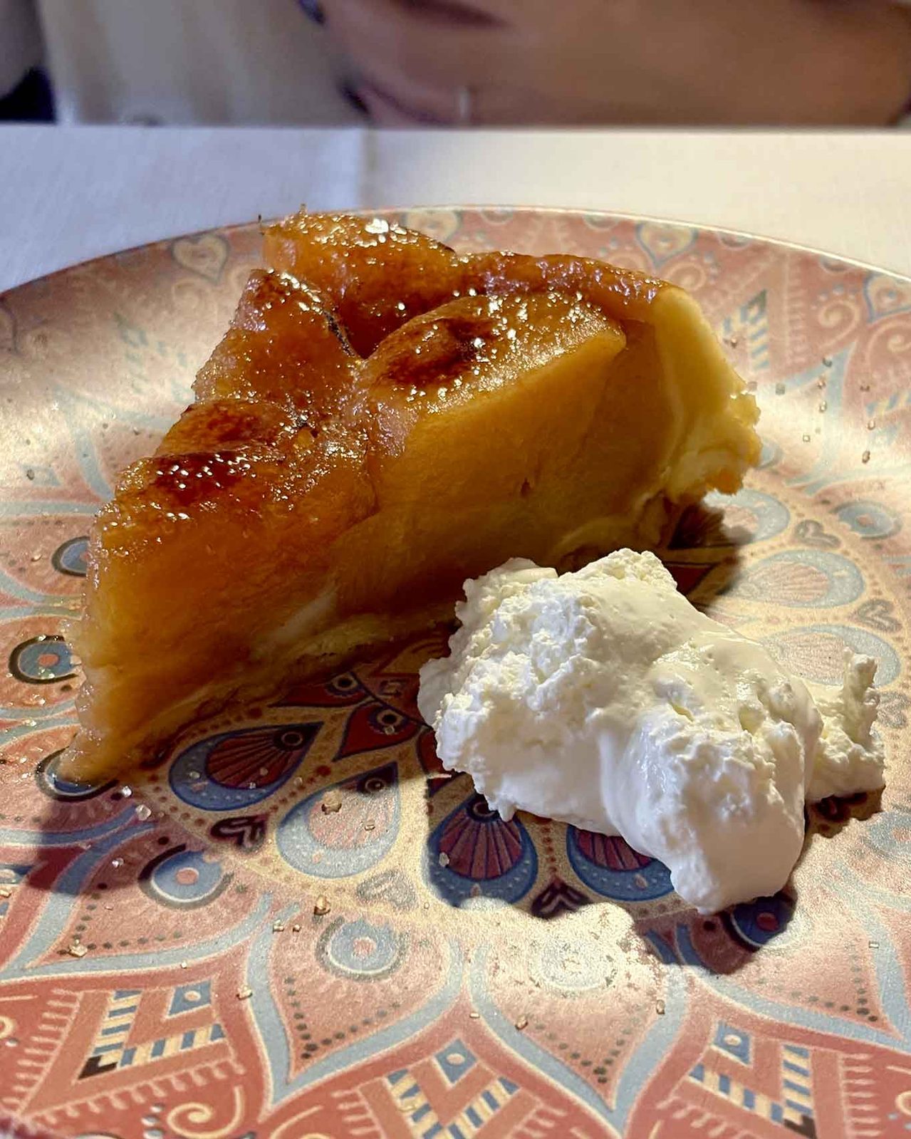 la tarte tatin ristorante la Locanda dell'Annunciata a Palazzago vicino Bergamo