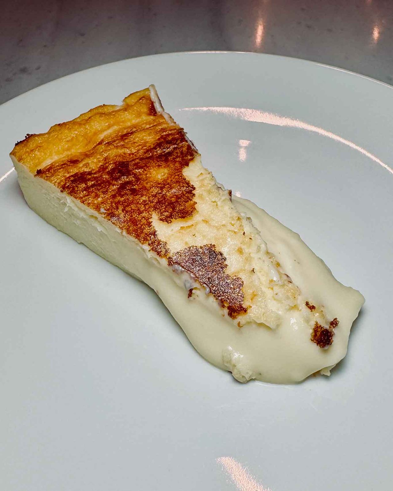 la tarta de queso della Trattoria del 3000 di Eboli per un matrimonio