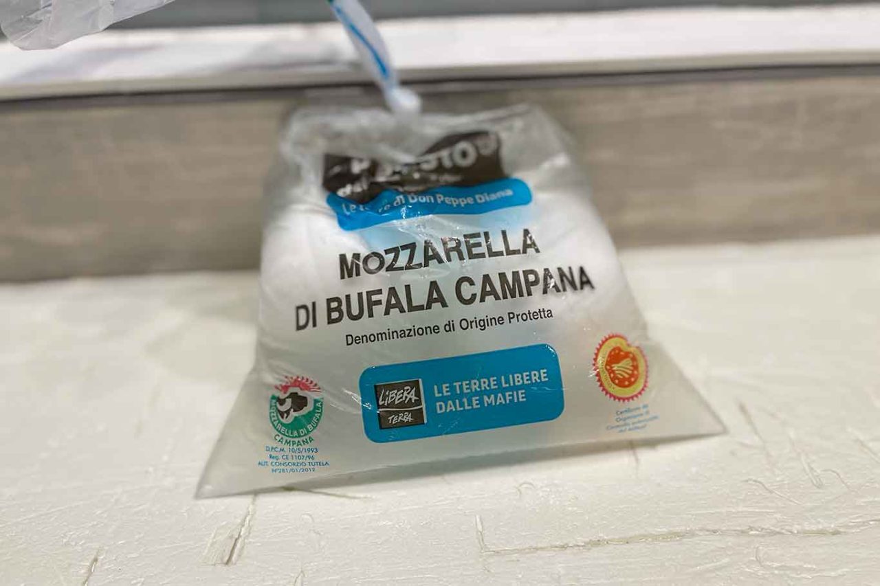 4 mozzarelle di bufala Dop: Don Peppe Diana