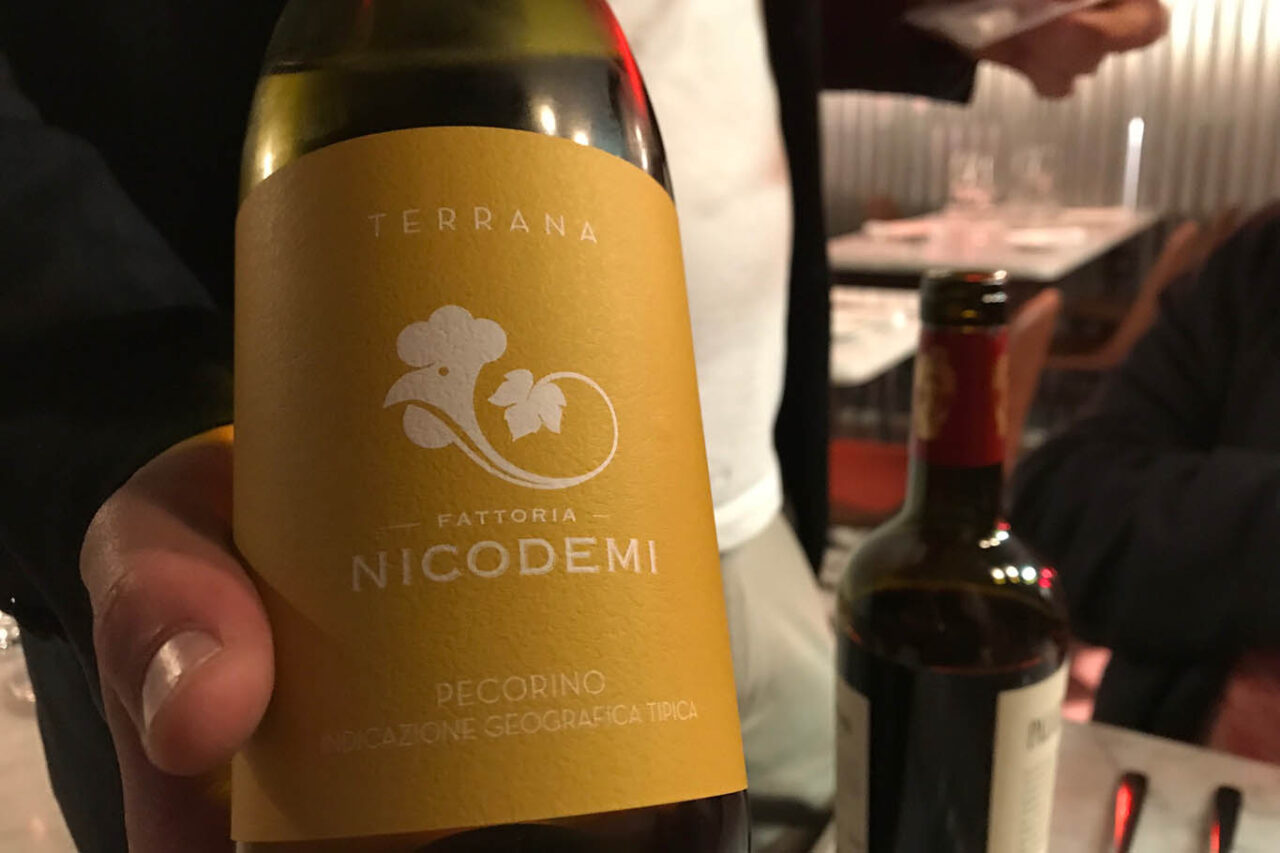 Dry Aged vino bio Pecorino d'Abruzzo Fattoria Nicodemi