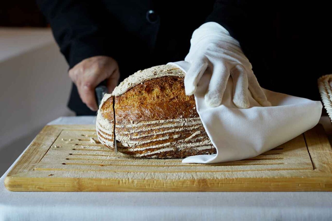 il pane al ristorante Locanda Petreja in Umbria a Todi
